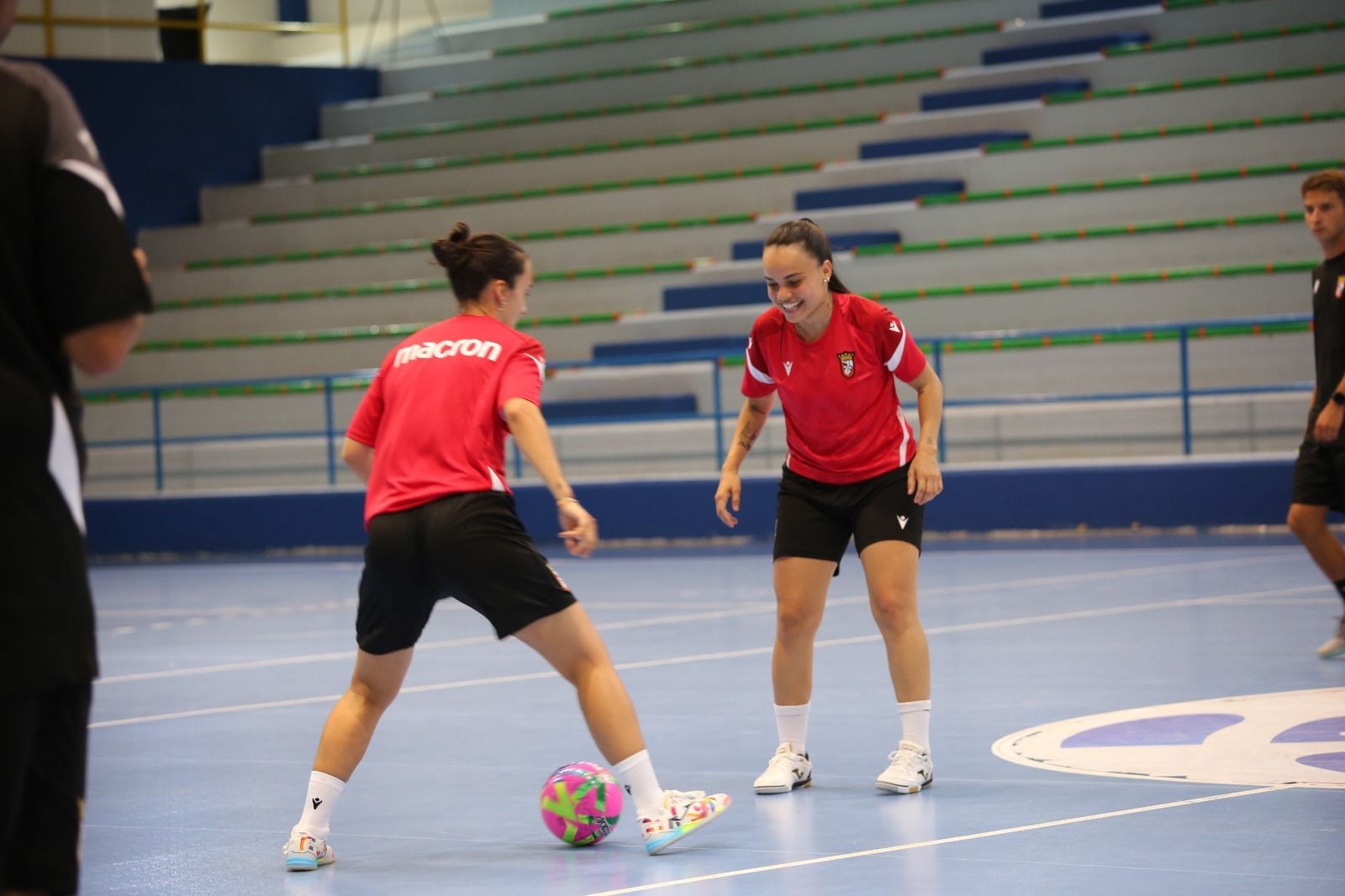 Entrenamiento de la AD Ceuta Femenino