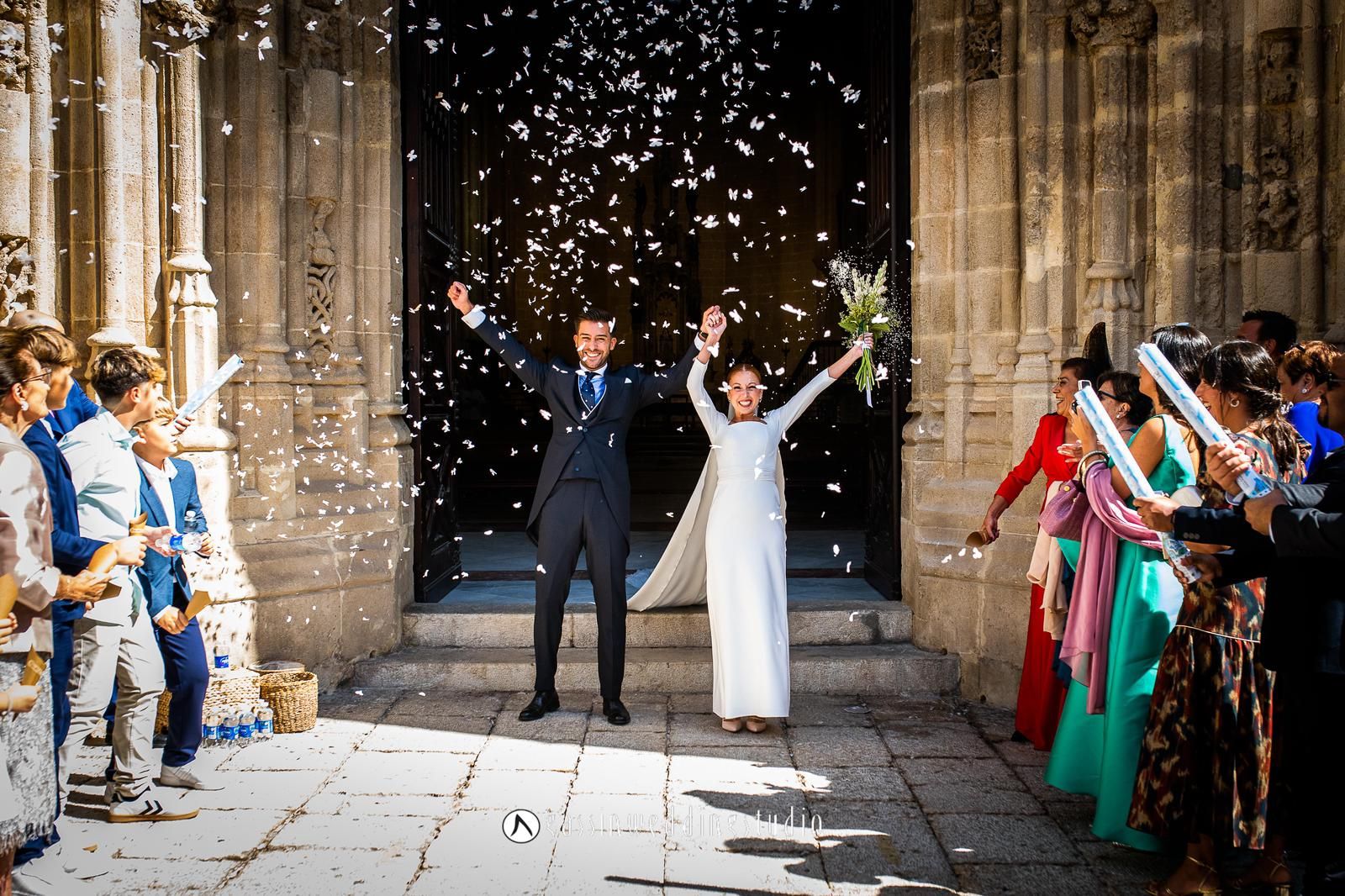 Boda de Alonso y Santiago en la Catedral de Santiago de Jerez