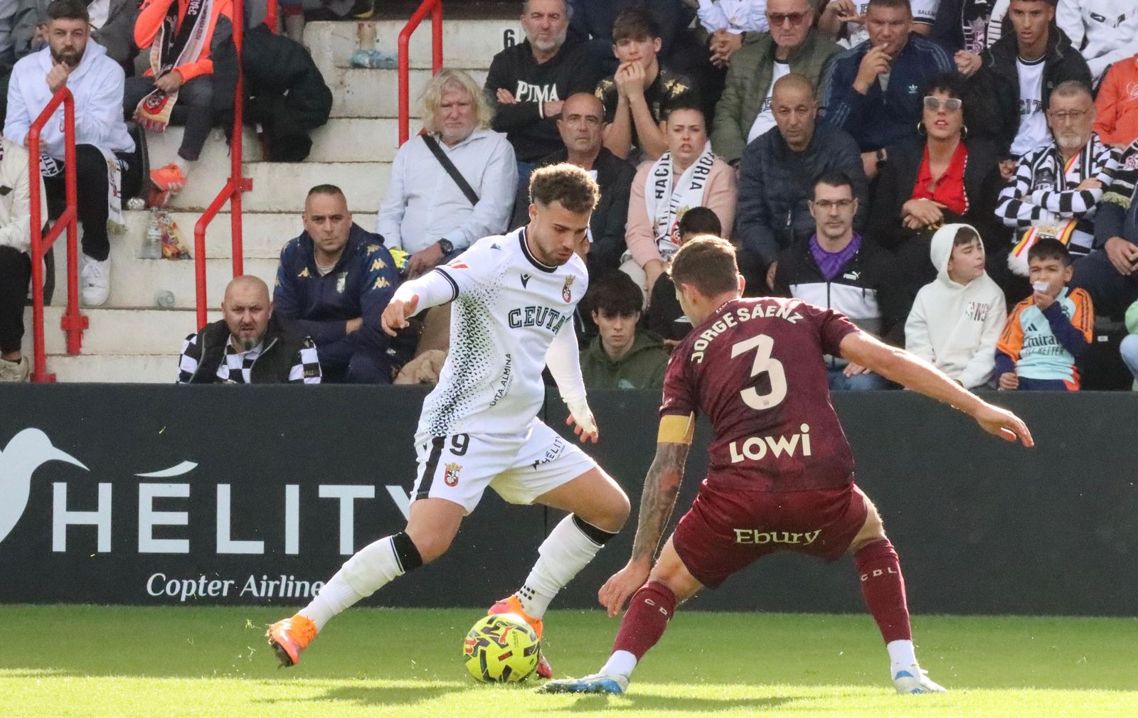 FOTOGALERÍA | El intenso encuentro entre la AD Ceuta y el Leganés en el Alfonso Murube