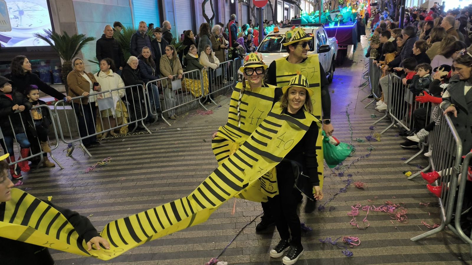 Un momento de la cabalgata