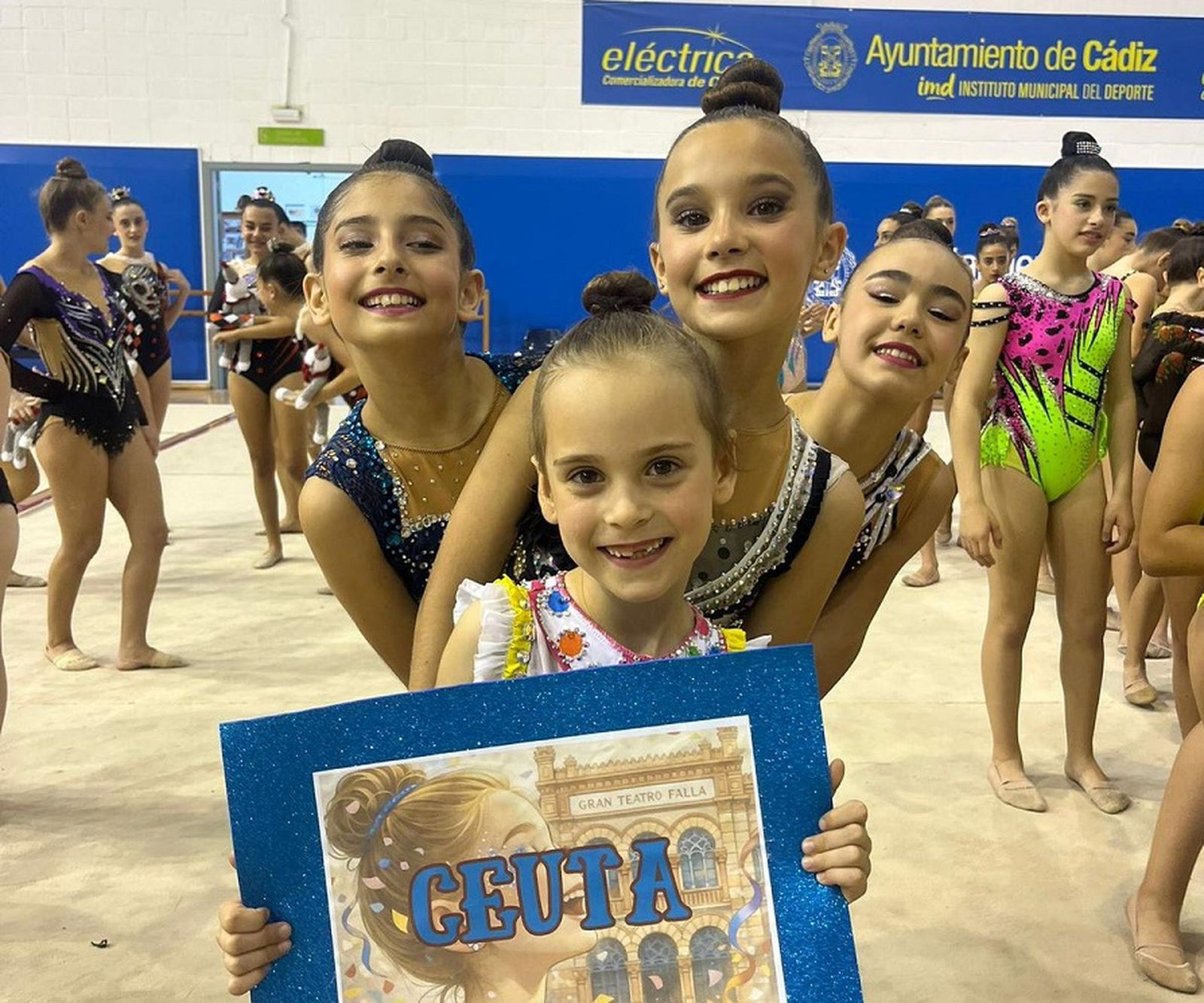 Medallas para la rítmica ceutí