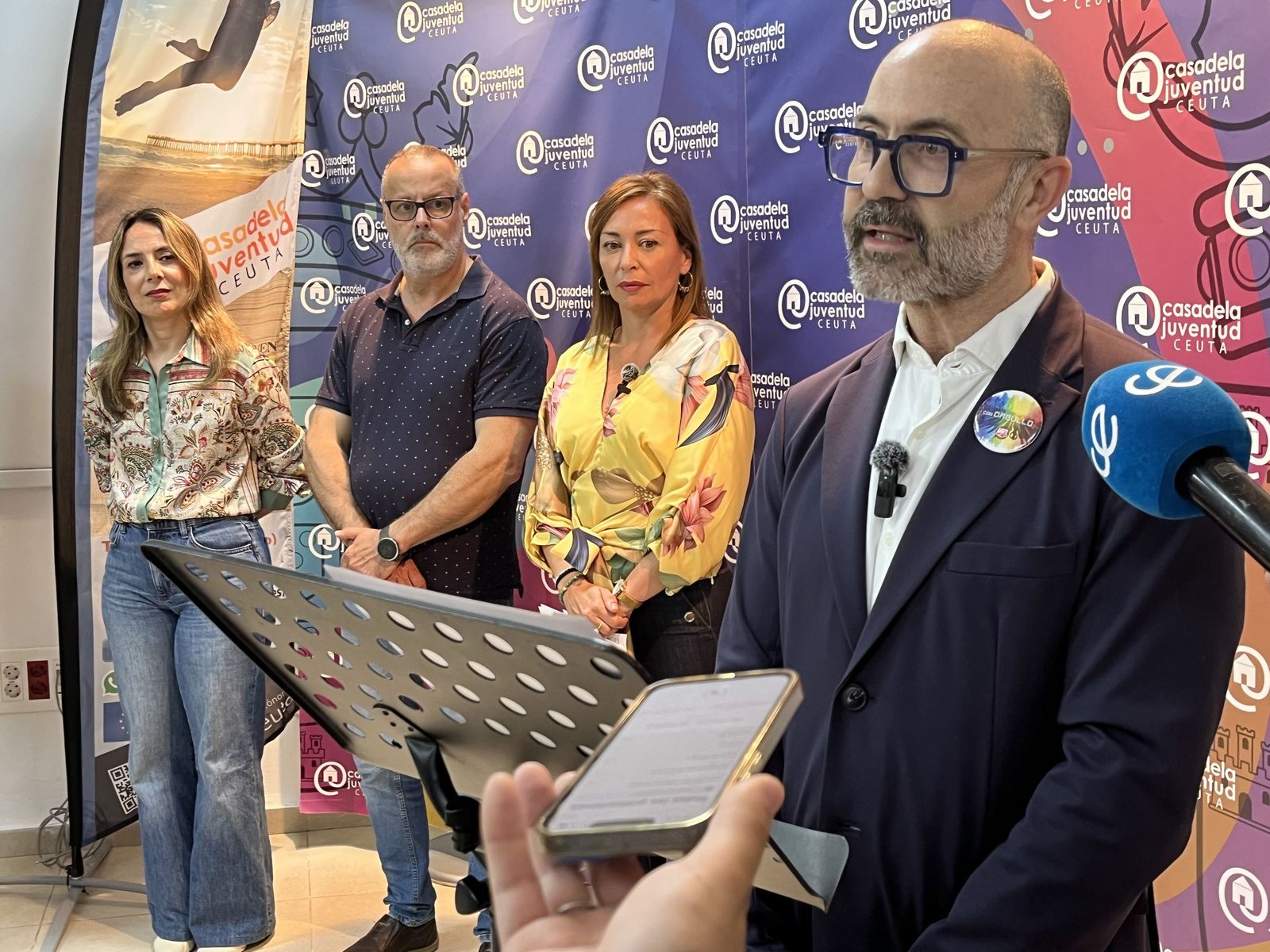 Un momento del acto de presentación celebrado en la Casa de la Juventud