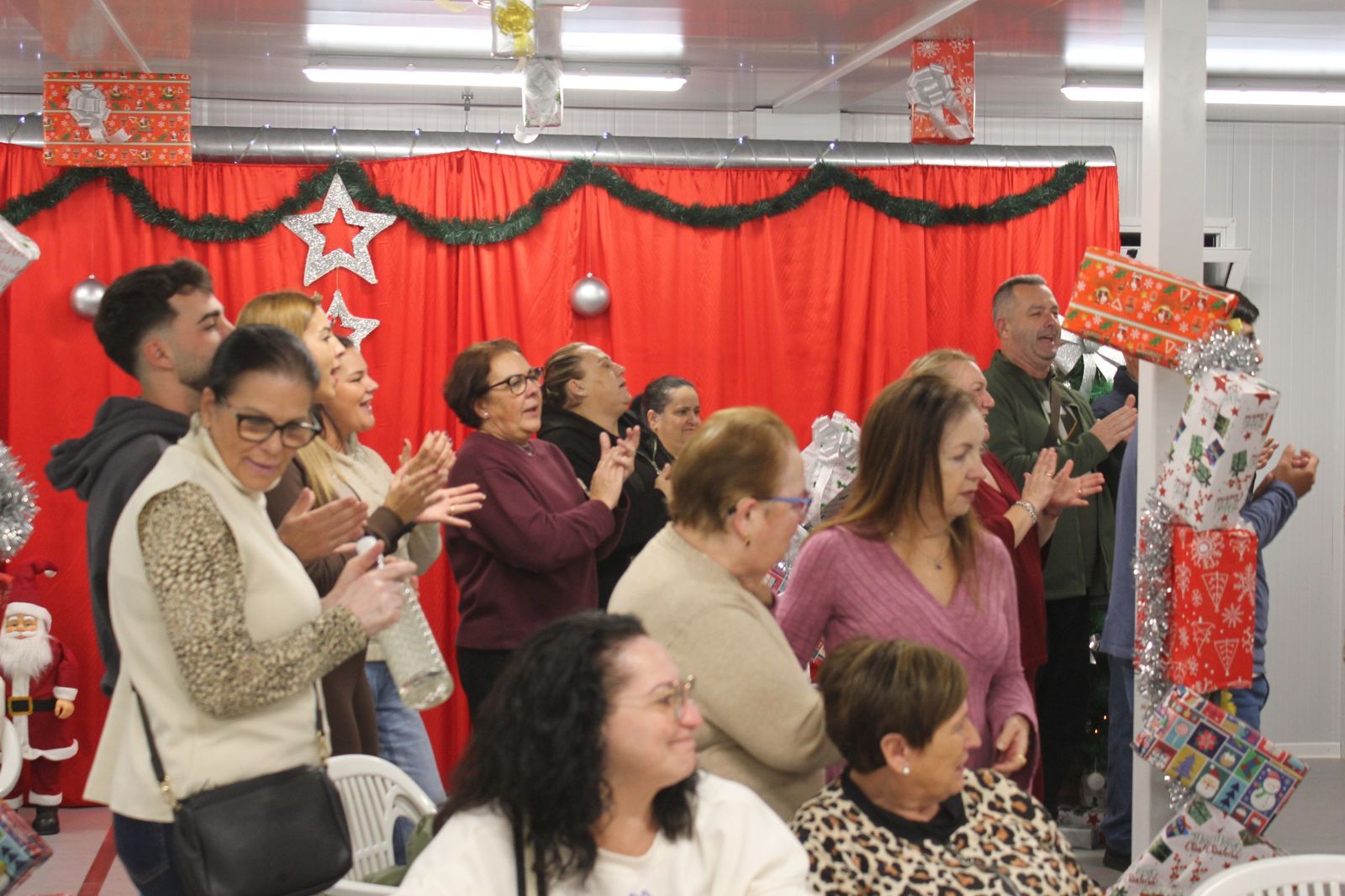 Una chocolatada especial en Juan XXIII