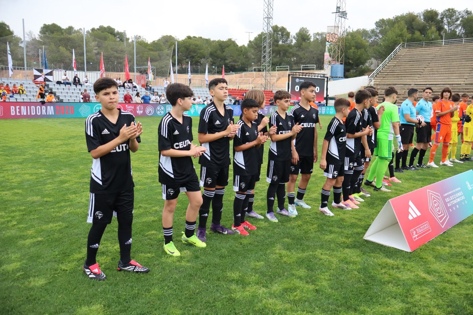 Ceuta sub-12 masculina y femenina en el Campeonato de España