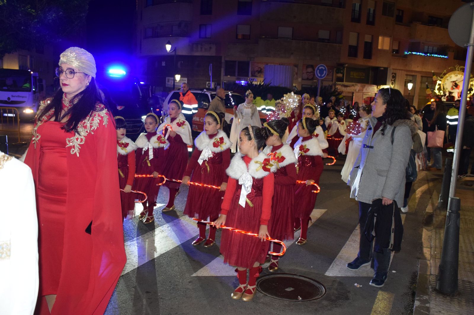 Los ceutíes se emocionan con la llegada de los Reyes Magos