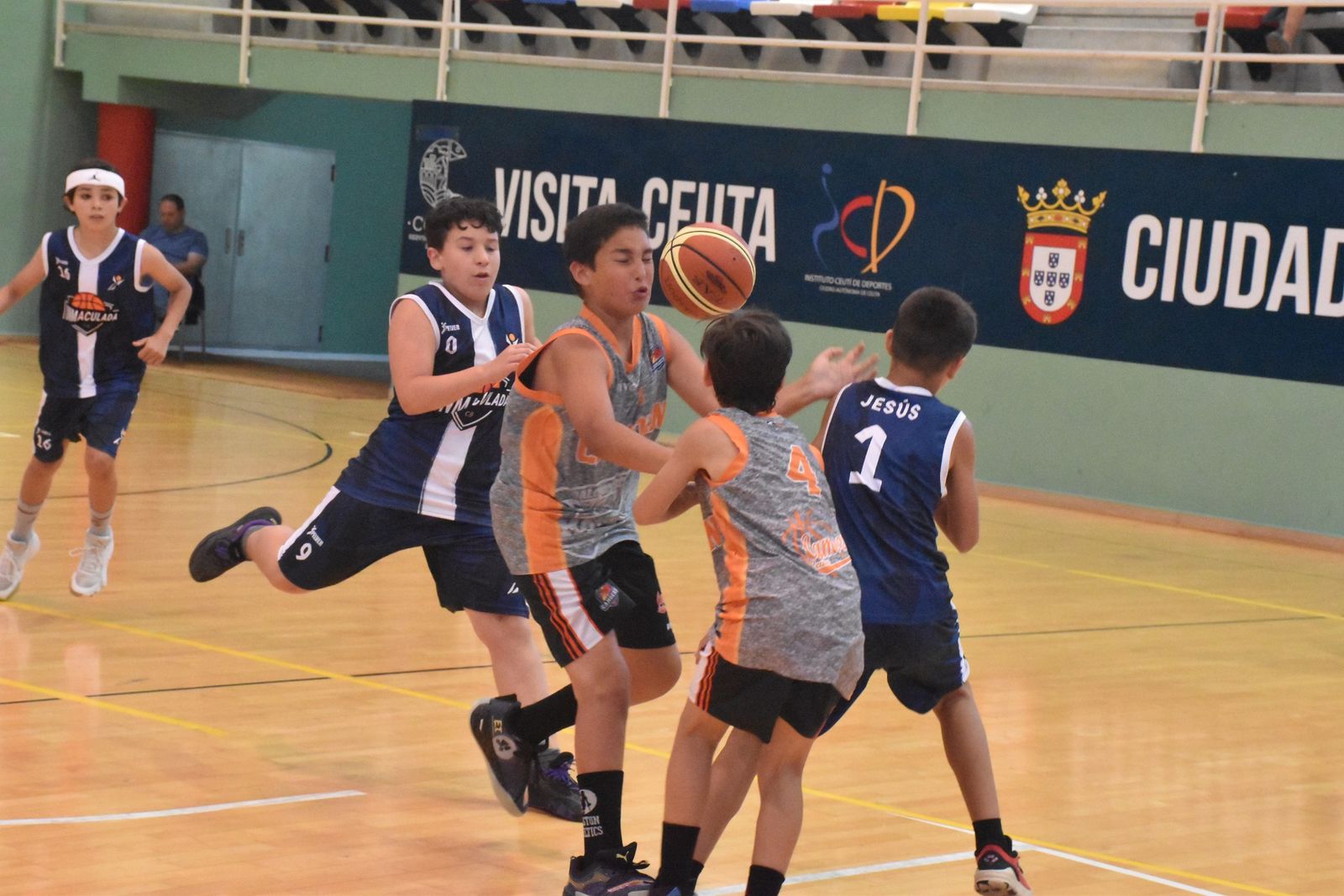 Finales de la liga de Minibasket