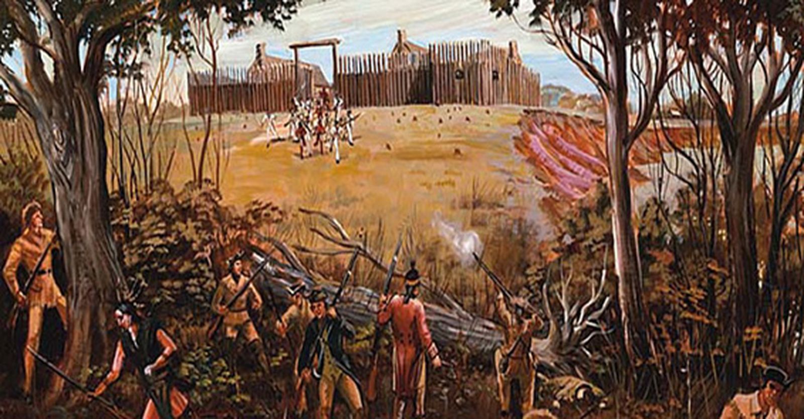 Puesto de Arkansas en 1784, diez años después del Gobierno de Fernando de Leyba. / FOTO CEDIDA