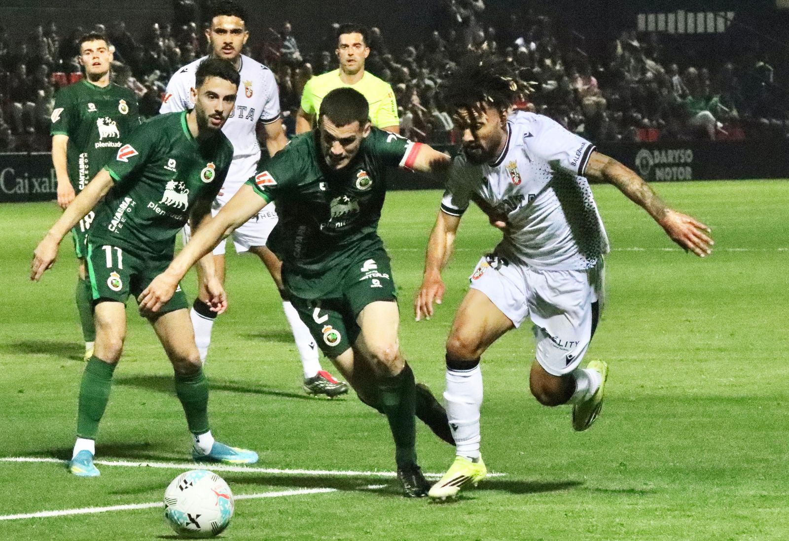 AD Ceuta-Racing, partido de la Liga Hypermotion