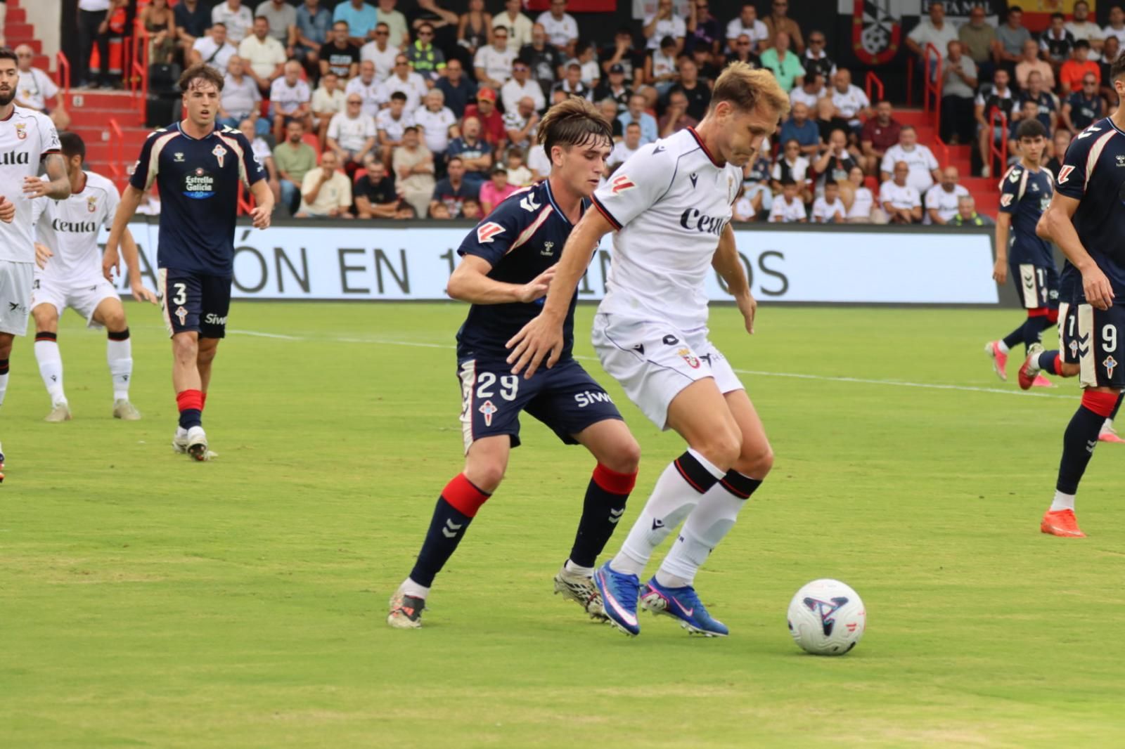 Partido  AD Ceuta-Celta Fortuna