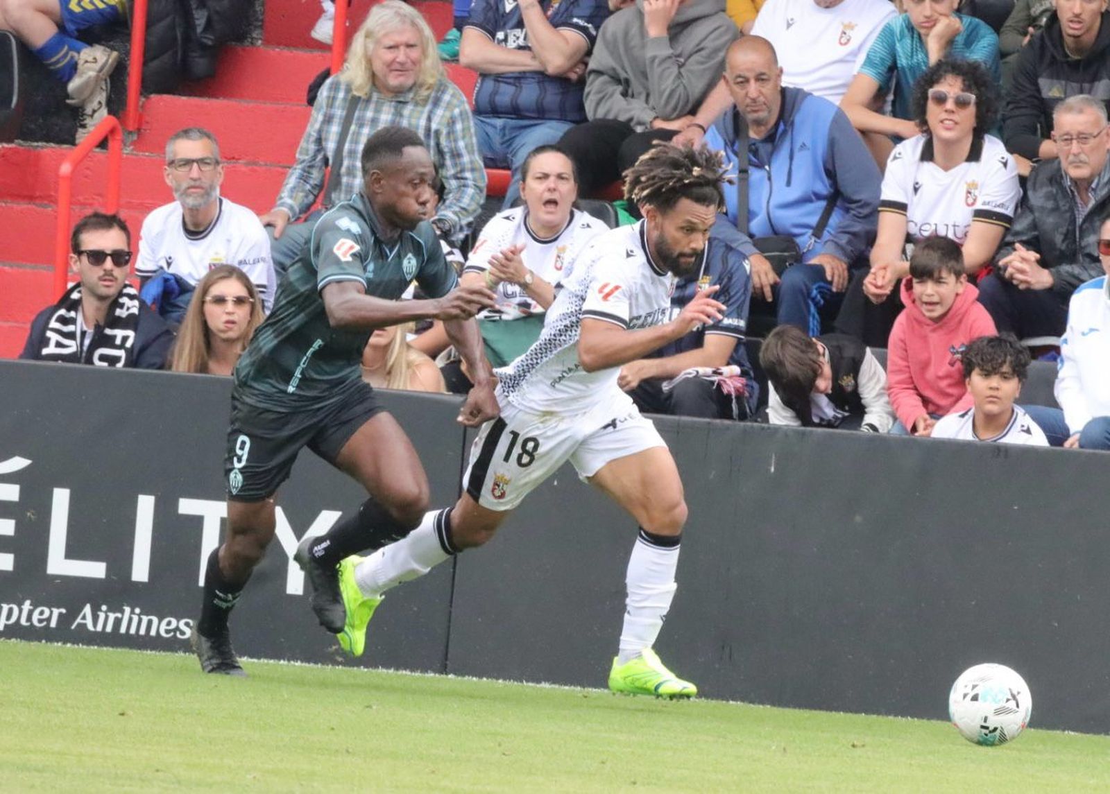 Así se vivió el partido entre la AD Ceuta y el CD Castellón en imágenes