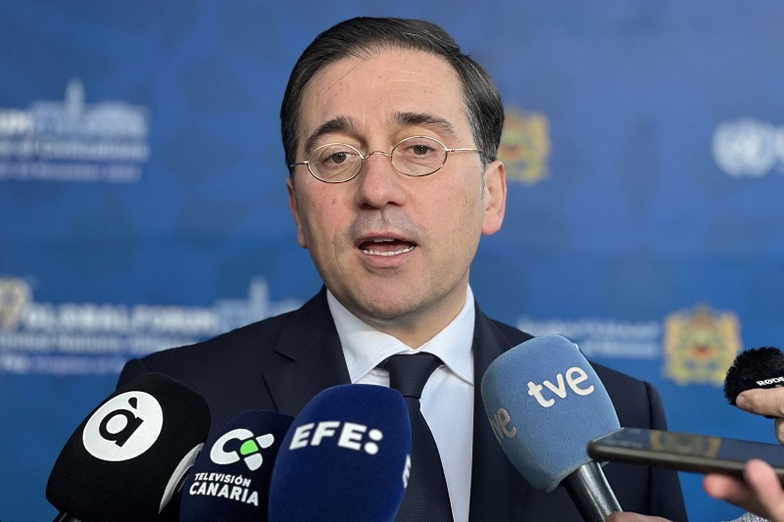 El ministro de Asuntos Exteriores, José Manuel Albares. / FOTO EL PUEBLO